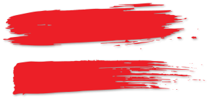EAPM's equal logo, a red paint stroke equal sign