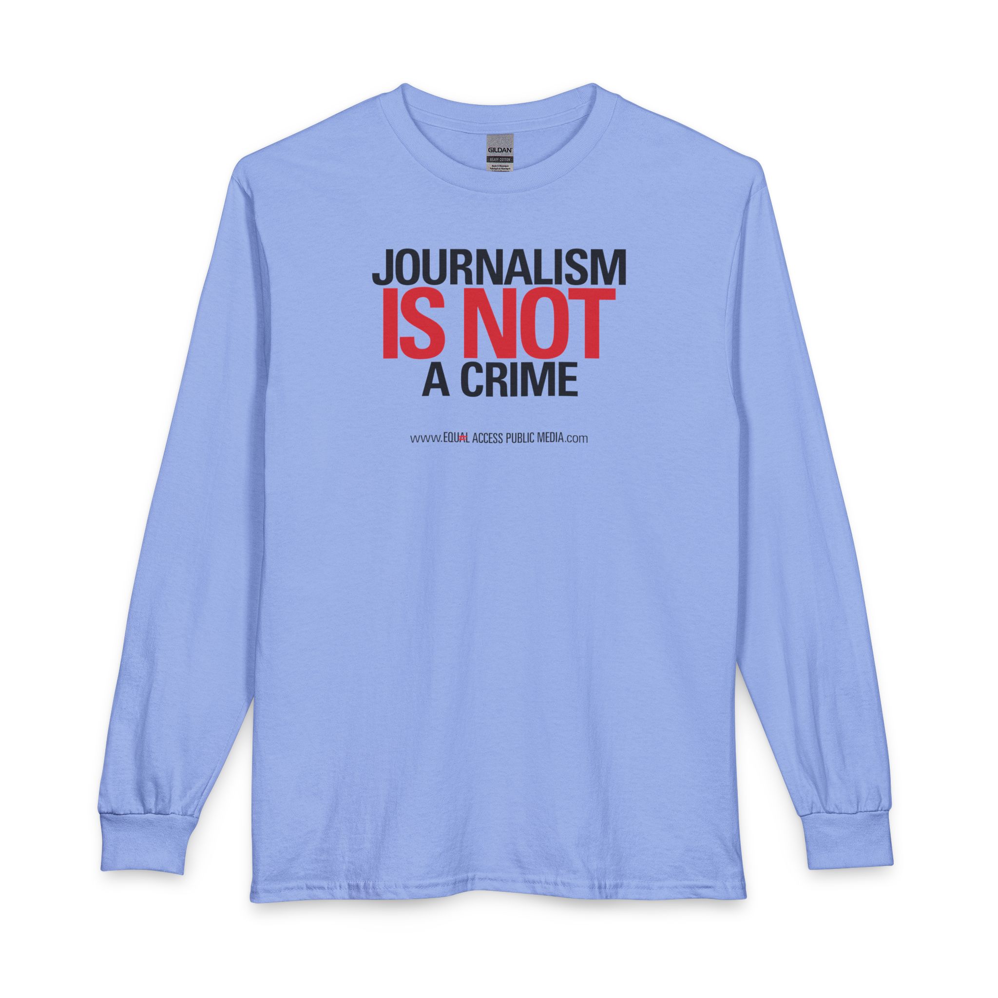 Journalism Is Not a Crime Long Sleeve Tee - Image 9